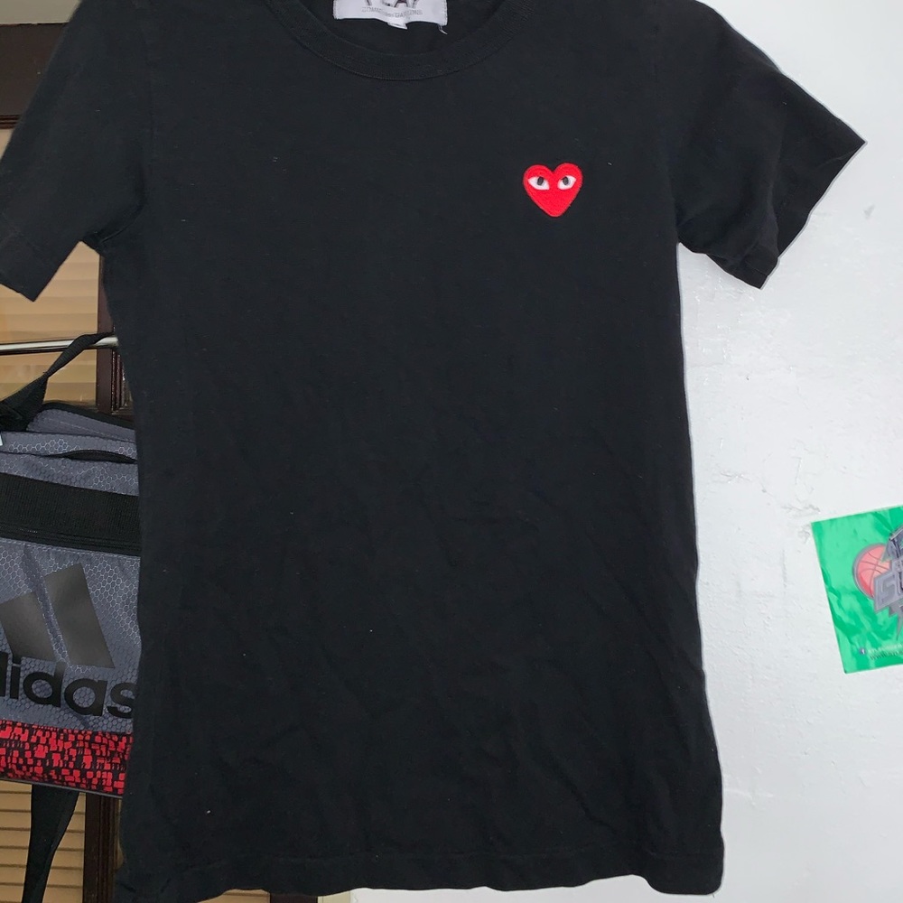 Comme Des Garçon Play Heart Tee
